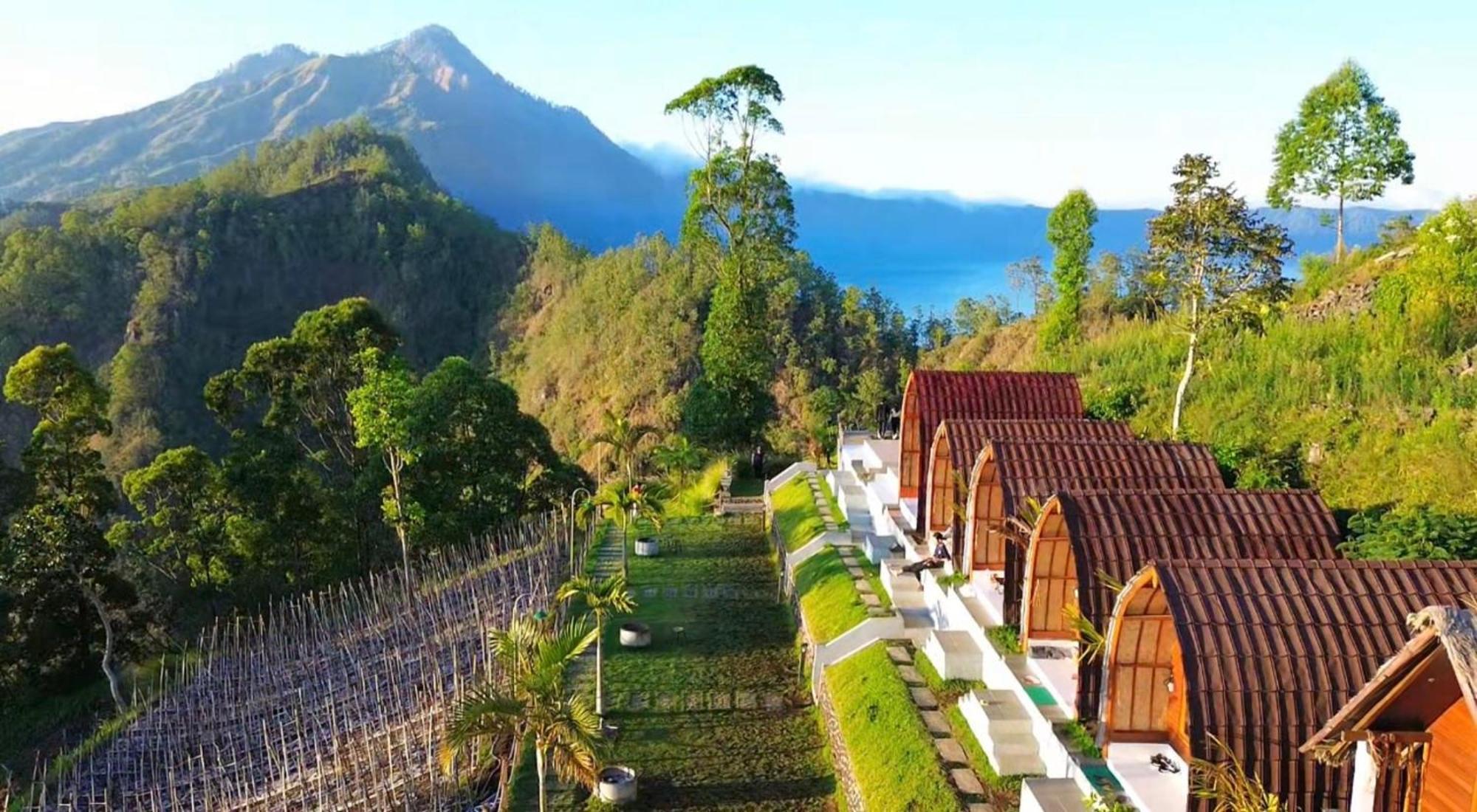 ホテル Alengkong Bali Camp Bangli エクステリア 写真